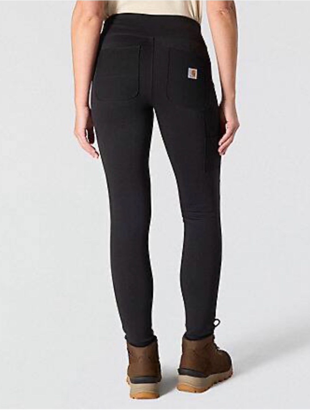 Carhartt Women's Black High-Rise Utility Leggings with Back Pockets L (12-14)
